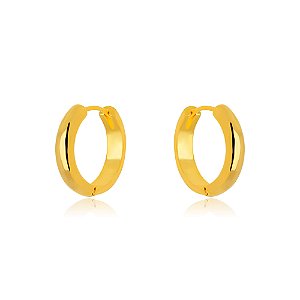 Brinco Argola Lisa - Ouro