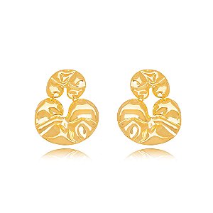 BRINCO DETALHADO DOURADO