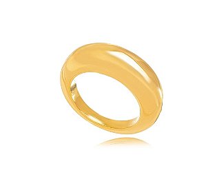 Anel Liso - Ouro 15