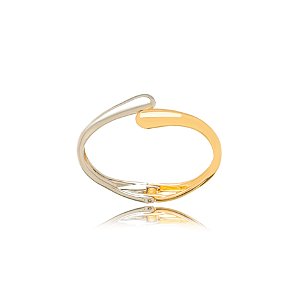 Bracelete Liso Bicolor