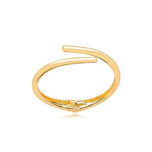 Bracelete Delicado Liso- Ouro