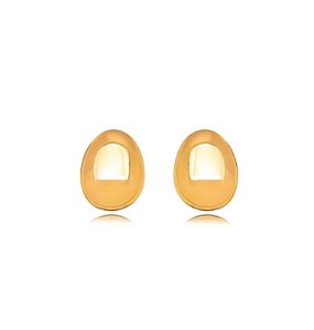 Brinco Liso - Ouro