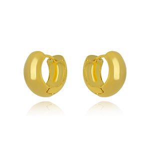 Brinco Argola Lisa - Ouro