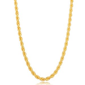 Choker Semijoia Cordão Baiano - Ouro