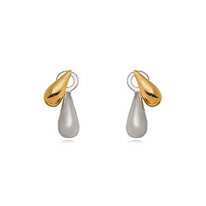 BRINCO GOTAS LISAS BICOLOR