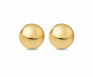 Brinco Redondo Liso - Ouro