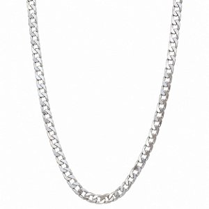Choker Elo Grumet - Ródio Branco