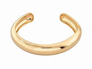 Choker Aro Bold - Banho em Ouro Amarelo 18k
