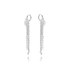Brinco Argola Correntes Pingente Mix