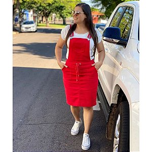 SALOPETE CORDÃO DENIM - HAPUK