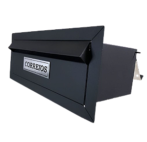 Caixa de correio de inox pintada AISI430