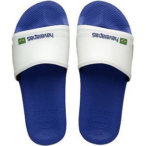 Havaianas Slide Brasil - Azul