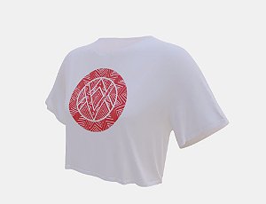 Camiseta Cropped Grafia Sagrada - Cura da Terra - Xamã Cientista