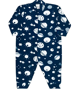 Pijamas Macacao com Pé - Noa Baby