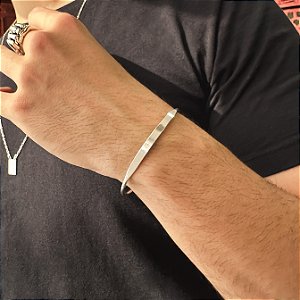 Bracelete Classic em Prata 925