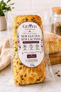 PÃO PREPARADO COM INGREDIENTES SEM GLÚTEN