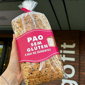PÃO PREPARADO COM INGREDIENTES SEM GLÚTEN