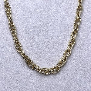 Colar choker Elinhos Semijoia Ouro