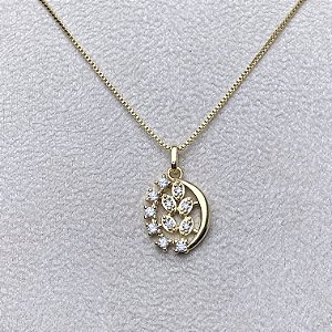 Colar Milena Semijoia Ouro