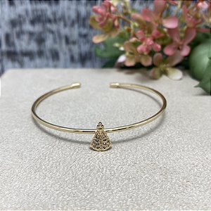 Bracelete Nossa Senhora Semijoia Ouro