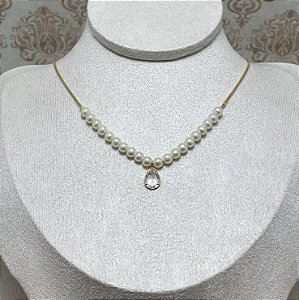 Colar Dora Semijoia Ouro
