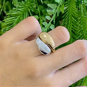 Anel Paloma Semijoia Ouro