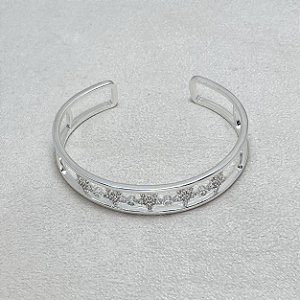 Bracelete Estrelas Semijoia Prata