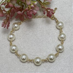 Pulseira Amely Semijoia Ouro