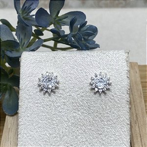 Brinco Solare Semijoia Prata