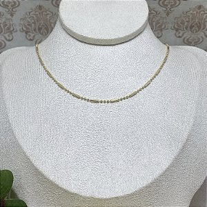 Colar Choker Agnes Semijoia Ouro