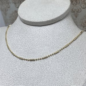 Colar Choker Agnes Semijoia Ouro