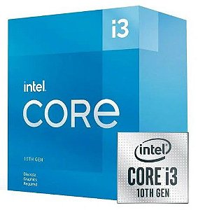 Processador Intel 1200 I3-10105F 10th 3.7/4.4Ghz 4C/8T 6mb cache BOX BX8070110105F