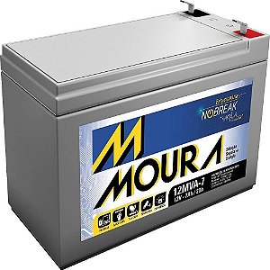 Bateria selada 7ah 12v nobreak Moura 12MVA-7