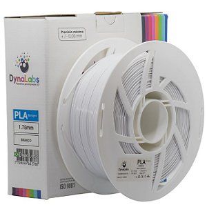 Filamento PLA Dynalabs Ingeo 1KG Branco (1.75mm)
