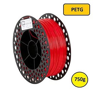 Filamento PETG 3N3 750g Vermelho (1.75mm)