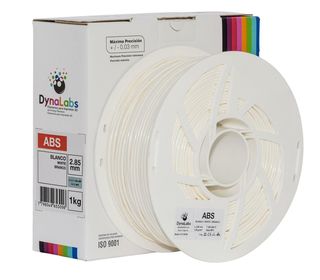 Filamento ABS Dynalabs 1KG Branco (2.85mm)