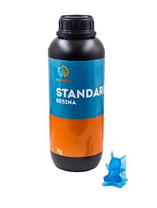 Resina 3D Curitiba - Standard 1 kg Azul