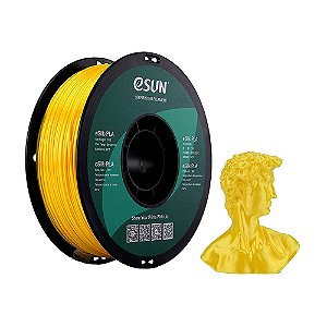 Filamento PLA eSUN Silk Amarelo 1Kg (1.75mm)