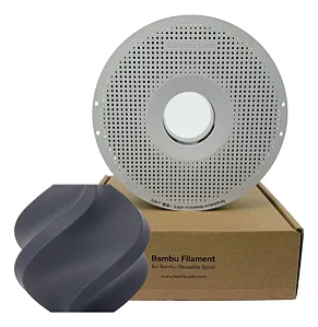 Filamento BambuLab PLA - CF CINZA LAVA (1.75mm / 1KG)