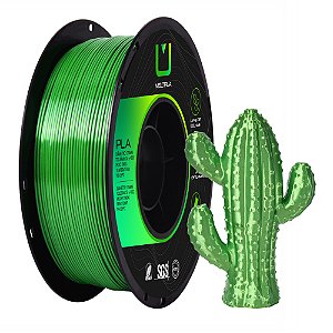 Filamento PLA SILK Multifila 1KG Verde