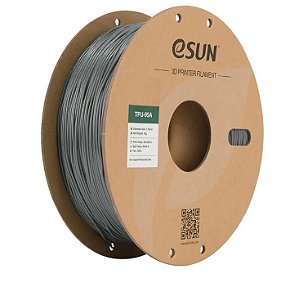 Filamento TPU eSUN Cinza 95A 1Kg (1.75mm)