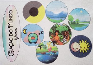 Kit Historinha Bíblica - Criação do Mundo Gênesis