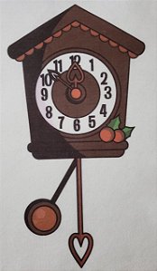 Relógio Retro Natalino
