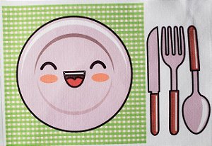 Estampa para Livro - Hora da refeição