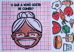 Livro- O que a vovó gosta de comer? 2