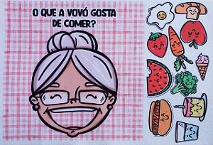 Livro- O que a vovó gosta de comer? 1