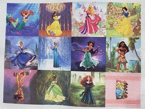 Balinha para chaveiro Princesas