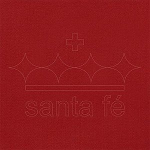 Feltro Liso Santa Fé Vermelho Noel 100x140cm