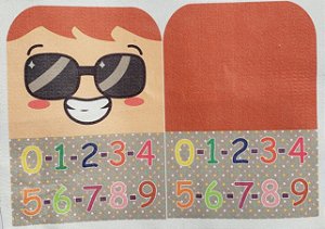 Familia Alfabeto - Sr Numeral P