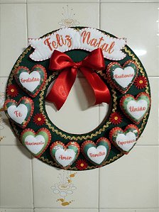 Coração Triplo de Natal 9